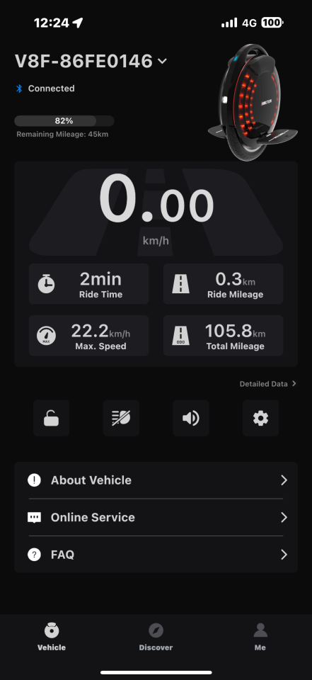 İnmotion V8F ( GARANTİLİ 105 km de )