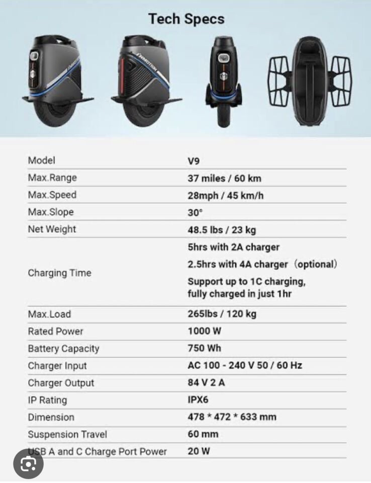 İnmotion V9 ( 2 inci el )